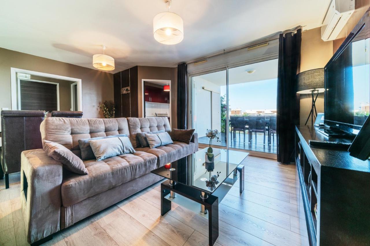T2 Classe 4 Etoiles Avec Jardin, Piscine, Vue Mer A Saint-Gilles-Les-Bains Exterior photo
